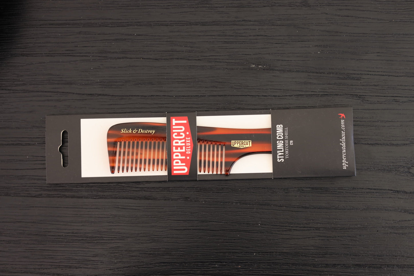 Uppercut Deluxe - CT5 Tortoise Shell Comb